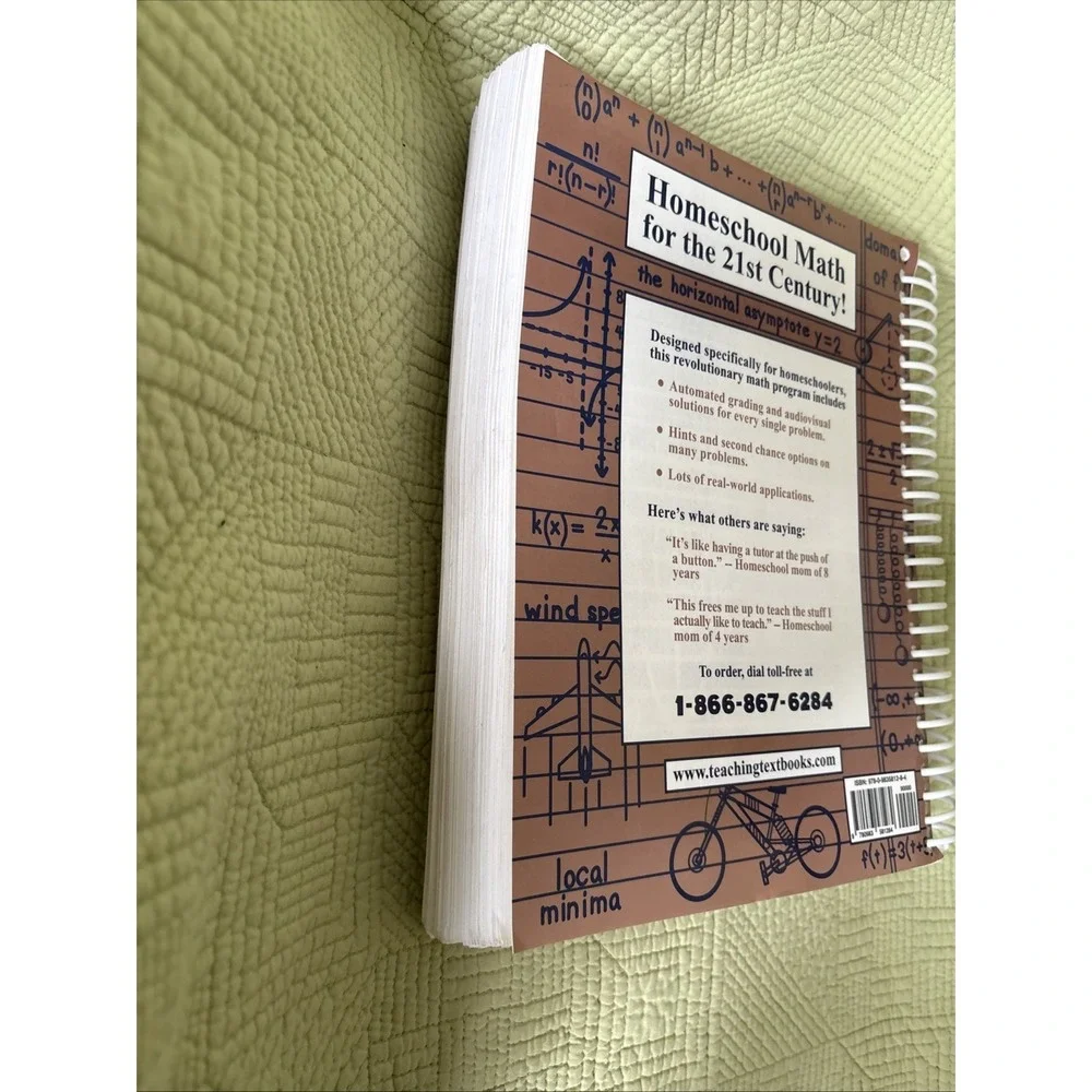Pre-Calculus, Version 2.0: A Teaching Textbook by Greg Sabouri Spiral Bound-Good